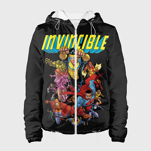 Женская куртка Неуязвимый Invincible / 3D-Белый – фото 1