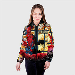 Куртка с капюшоном женская Неуязвимый Invincible, цвет: 3D-черный — фото 2