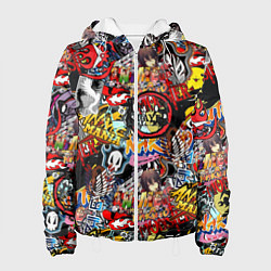 Женская куртка Логотипы Аниме Мультиков