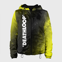 Куртка с капюшоном женская Deathloop - Огонь, цвет: 3D-черный