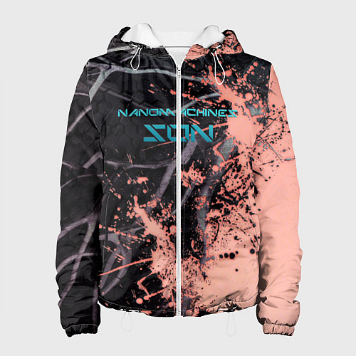 Женская куртка MGR - Nanomachines Son / 3D-Белый – фото 1