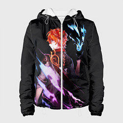 Женская куртка ТАРТАЛЬЯ - GENSHIN IMPACT NEON