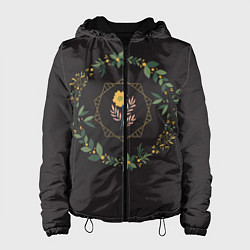 Женская куртка ЦВЕТОЧНЫЙ РАЙ