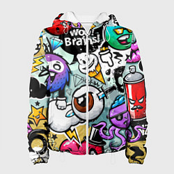 Женская куртка Граффити