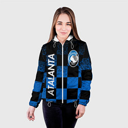 Куртка с капюшоном женская FC ATALANTA ФК АТАЛАНТА, цвет: 3D-белый — фото 2