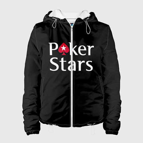 Женская куртка Poker Stars / 3D-Белый – фото 1