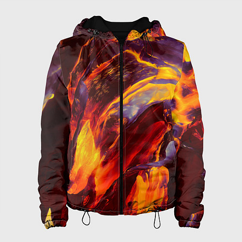 Женская куртка ОГНЕННЫЙ ГРАНЖ FIRE GRUNGE Z / 3D-Черный – фото 1