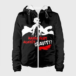 Куртка с капюшоном женская Чуя Накахара бродячие псы, цвет: 3D-белый