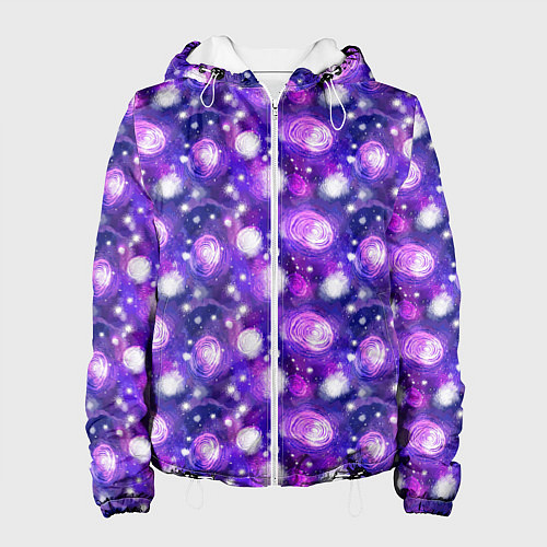 Женская куртка Galaxy / 3D-Белый – фото 1