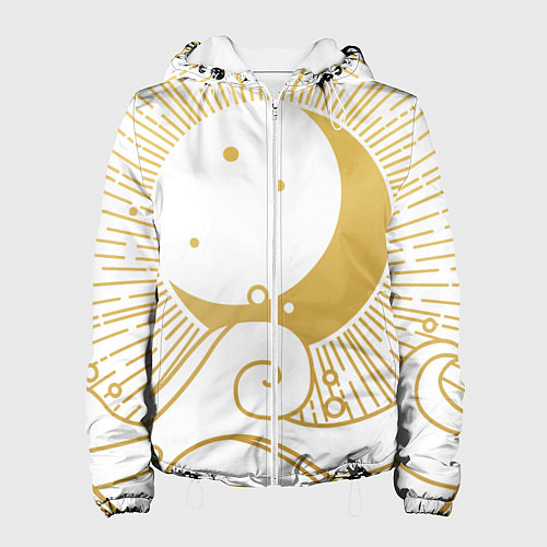 Женская куртка Море / 3D-Белый – фото 1