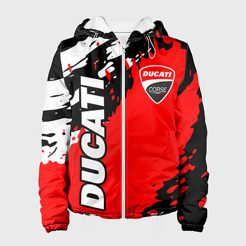 Женская куртка DUCATI ДУКАТИ ГРАНЖ / 3D-Белый – фото 1