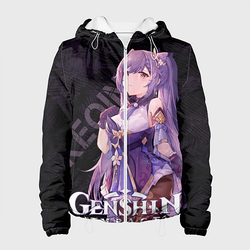 Женская куртка Кэ Цин Genshin Impact / 3D-Белый – фото 1