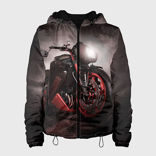 Женская куртка СУПЕРБАЙК / 3D-Черный – фото 1