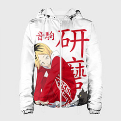 Куртка с капюшоном женская Кенма Козуме, Haikyuu!!, цвет: 3D-белый