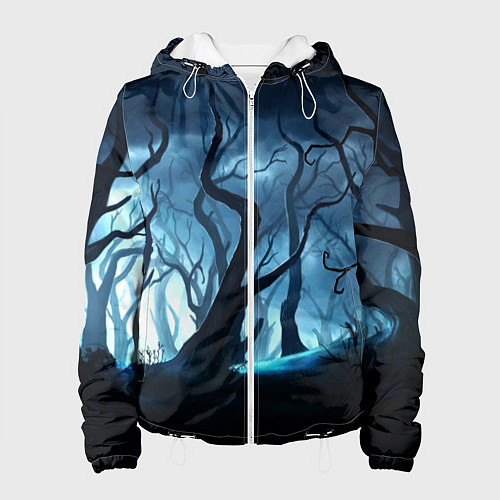 Женская куртка ДРЕМУЧИЙ ЛЕС / 3D-Белый – фото 1