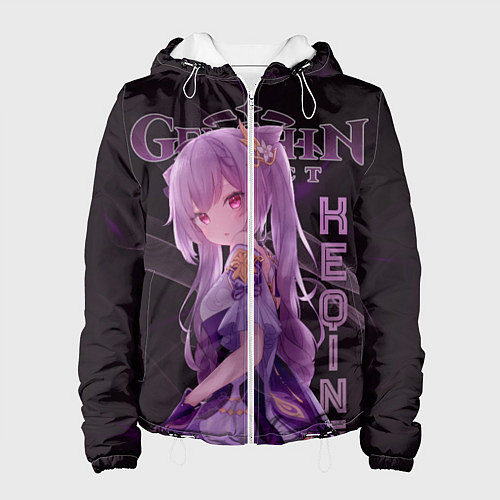 Женская куртка Кэ Цин Геншин Импакт / 3D-Белый – фото 1