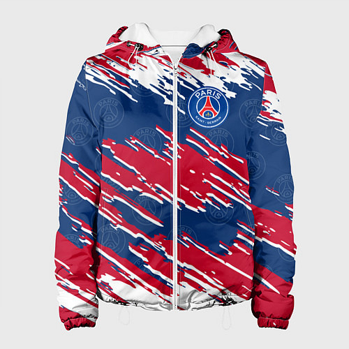 Женская куртка ФК ПСЖ PARIS SAINT GERMAIN / 3D-Белый – фото 1