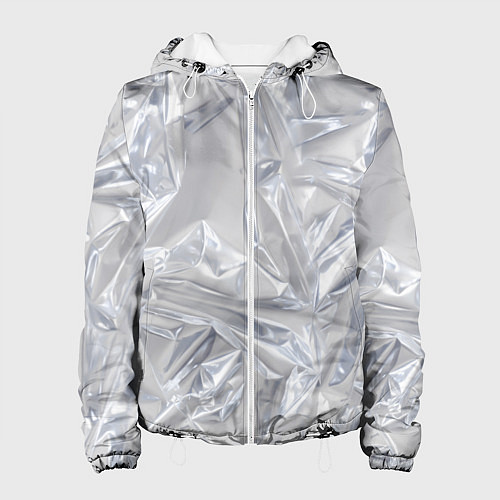 Женская куртка Голографичная фольга / 3D-Белый – фото 1