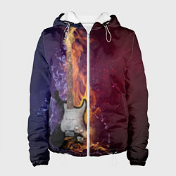 Женская куртка Гитара - Огонь и вода
