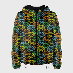 Куртка с капюшоном женская Gamer, цвет: 3D-черный