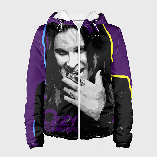 Женская куртка Ozzy Osbourne, Оззи Осборн / 3D-Белый – фото 1
