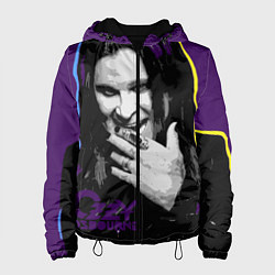 Куртка с капюшоном женская Ozzy Osbourne, Оззи Осборн, цвет: 3D-черный