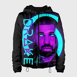 Куртка с капюшоном женская Drake, цвет: 3D-черный