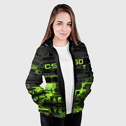 Куртка с капюшоном женская VIRUS ВИРУС CS, цвет: 3D-черный — фото 2