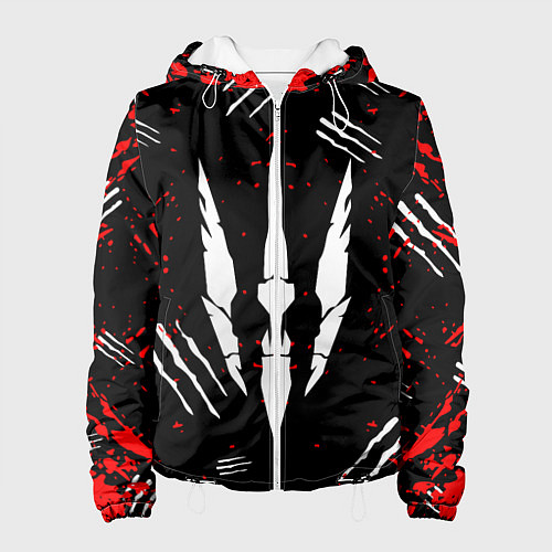 Женская куртка The Witcher 2 : Убийцы королей / 3D-Белый – фото 1