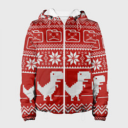 Женская куртка Новогодний гугл