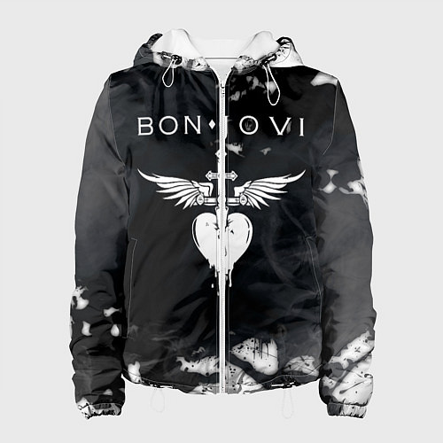 Женская куртка BON JOVI БОН ДЖОВИ / 3D-Белый – фото 1