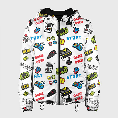 Женская куртка START GAME OVER / 3D-Черный – фото 1