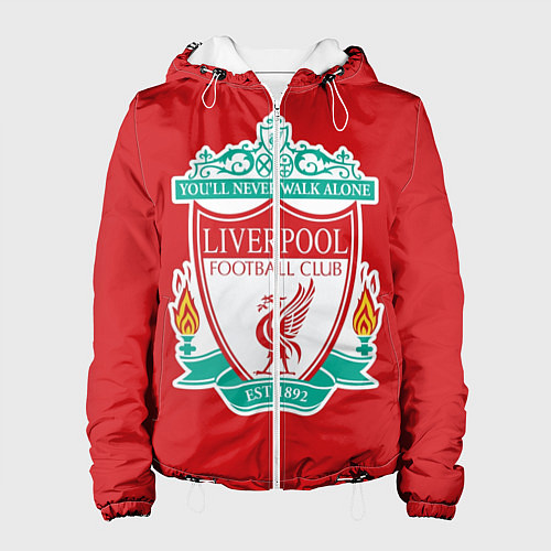 Женская куртка F C LIVERPOOL / 3D-Белый – фото 1