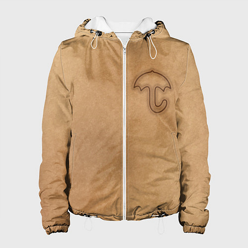 Женская куртка Зонтик Игра в кальмара / 3D-Белый – фото 1