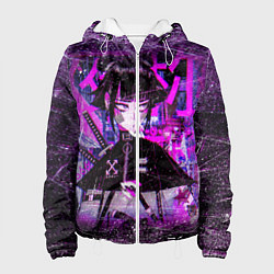 Женская куртка Cyberpunk Samurai Anime