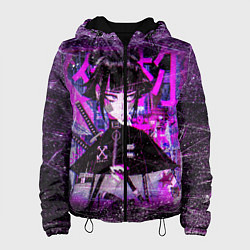 Женская куртка Cyberpunk Samurai Anime