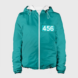 Женская куртка Игра в кальмара 456