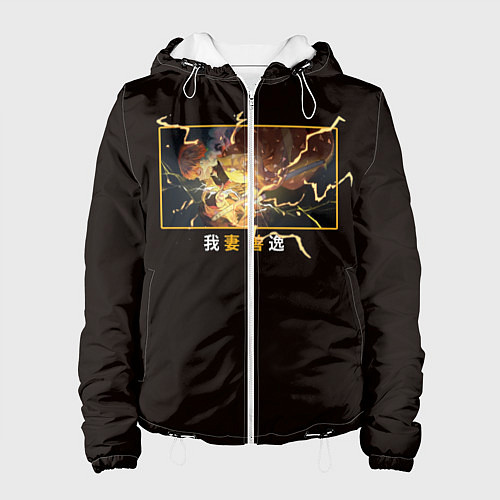 Женская куртка Зинуцу Агацума входит в режим боя / 3D-Белый – фото 1