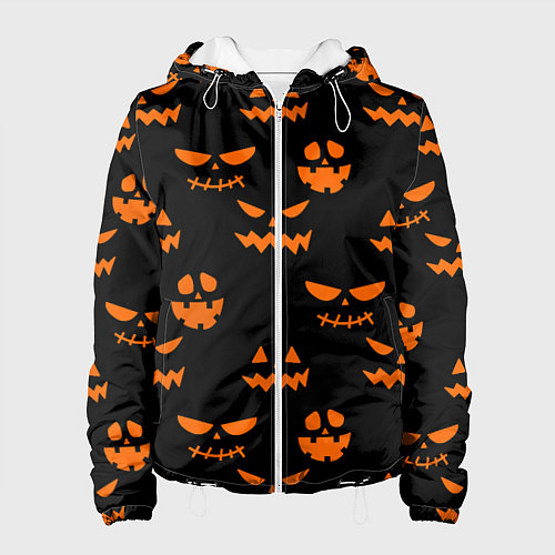 Женская куртка SMILE HALLOWEEN / 3D-Белый – фото 1