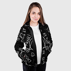 Куртка с капюшоном женская Panic! At the Disco - Pray For The Wicked, цвет: 3D-черный — фото 2