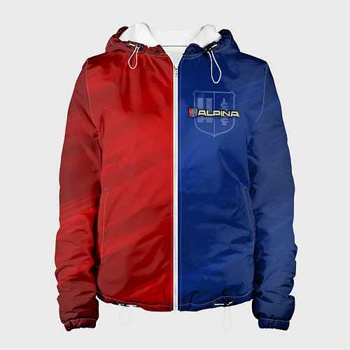 Женская куртка Логотип Alpina / 3D-Белый – фото 1