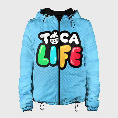 Женская куртка Toca Life: Logo / 3D-Черный – фото 1