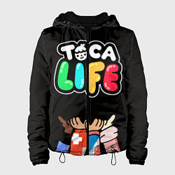 Куртка с капюшоном женская Toca Life: Friends, цвет: 3D-черный