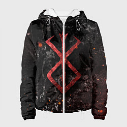 Женская куртка BERSERK LOGO GRUNGE RED
