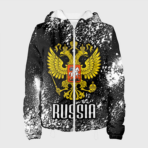 Женская куртка Russia / 3D-Белый – фото 1