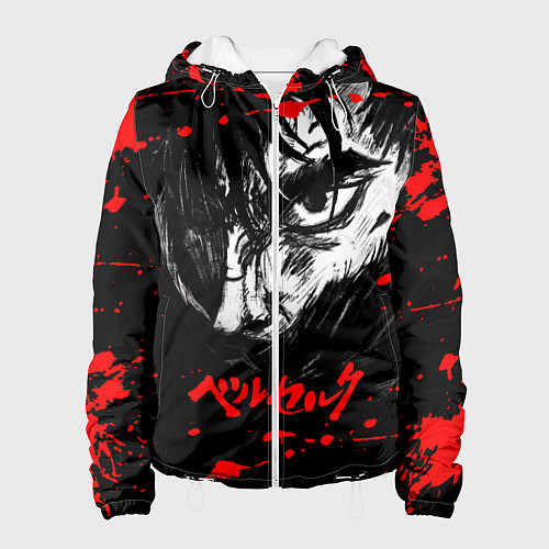 Женская куртка ГАТС БЕРСЕРК BERSERK / 3D-Белый – фото 1