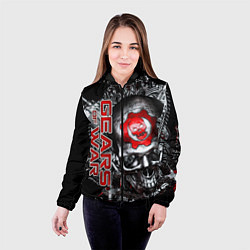 Куртка с капюшоном женская Gears of War Gears 5, цвет: 3D-черный — фото 2