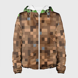 Женская куртка ЗЕМЛЯ DIRT MINECRAFT