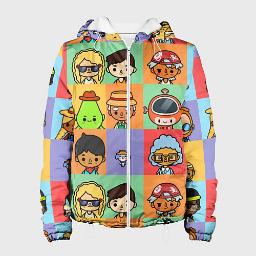 Женская куртка TOCA BOCA WORLD HERO / 3D-Белый – фото 1