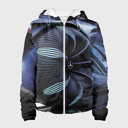 Женская куртка Mercedes-Benz Concept 2021 vanguard / 3D-Белый – фото 1